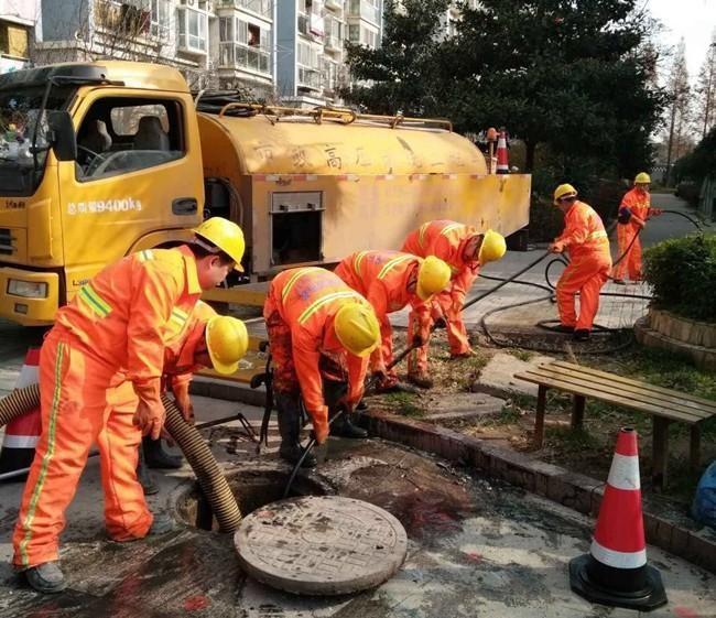 阿合奇市政管道清淤